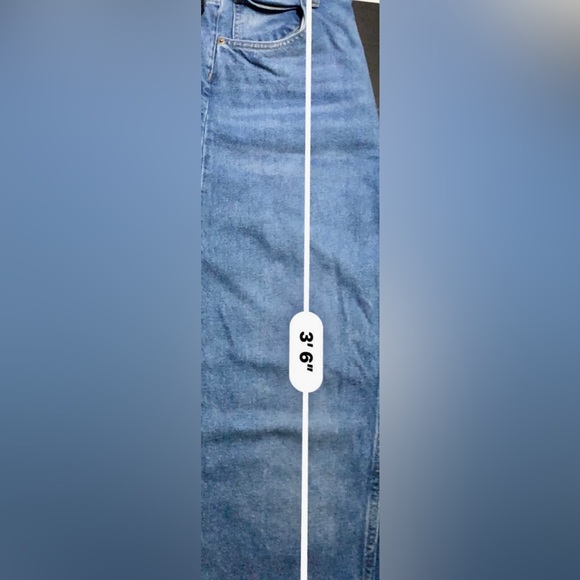 💥 H&M 90’S baggy jeans women💥Sz 8💥 THE RECYCLED DENIM COLLECTION💥#DHM8💥 - Picture 12 of 14